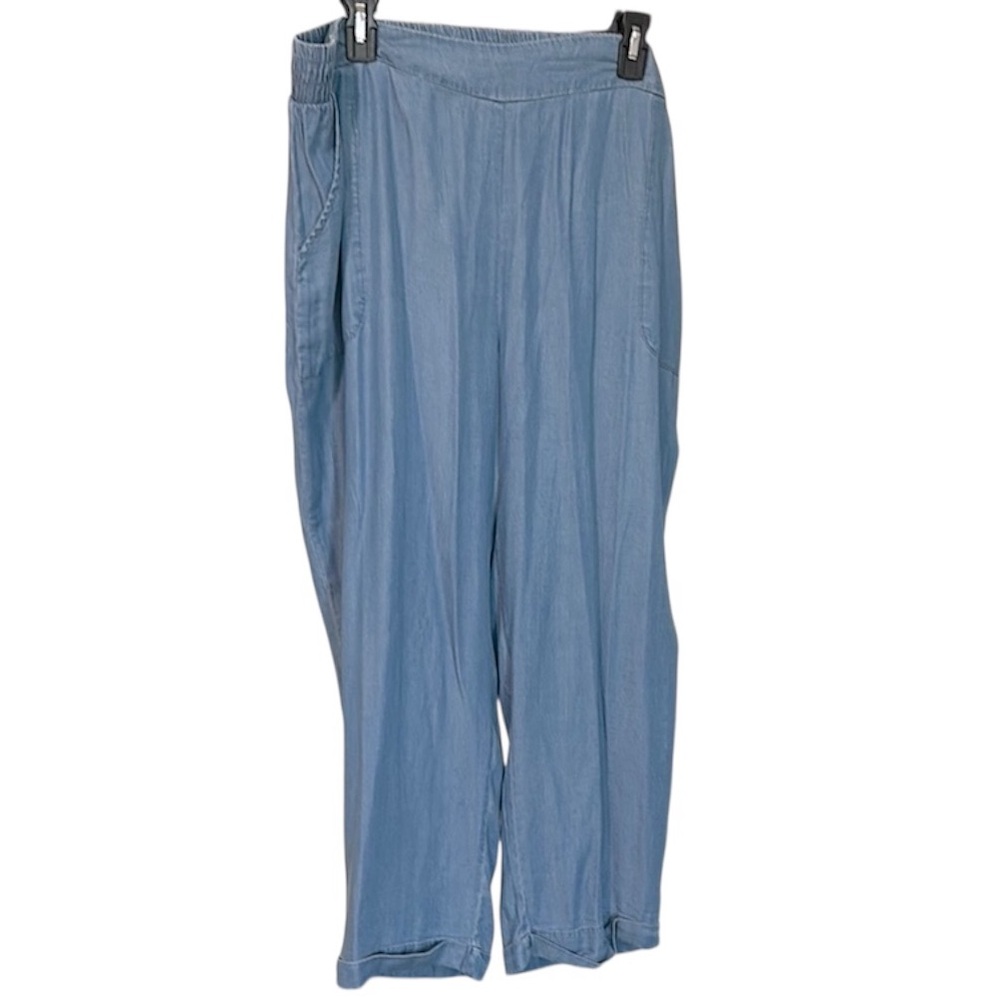 Cato Blue Wide Leg Pants Size 18/20 NWT